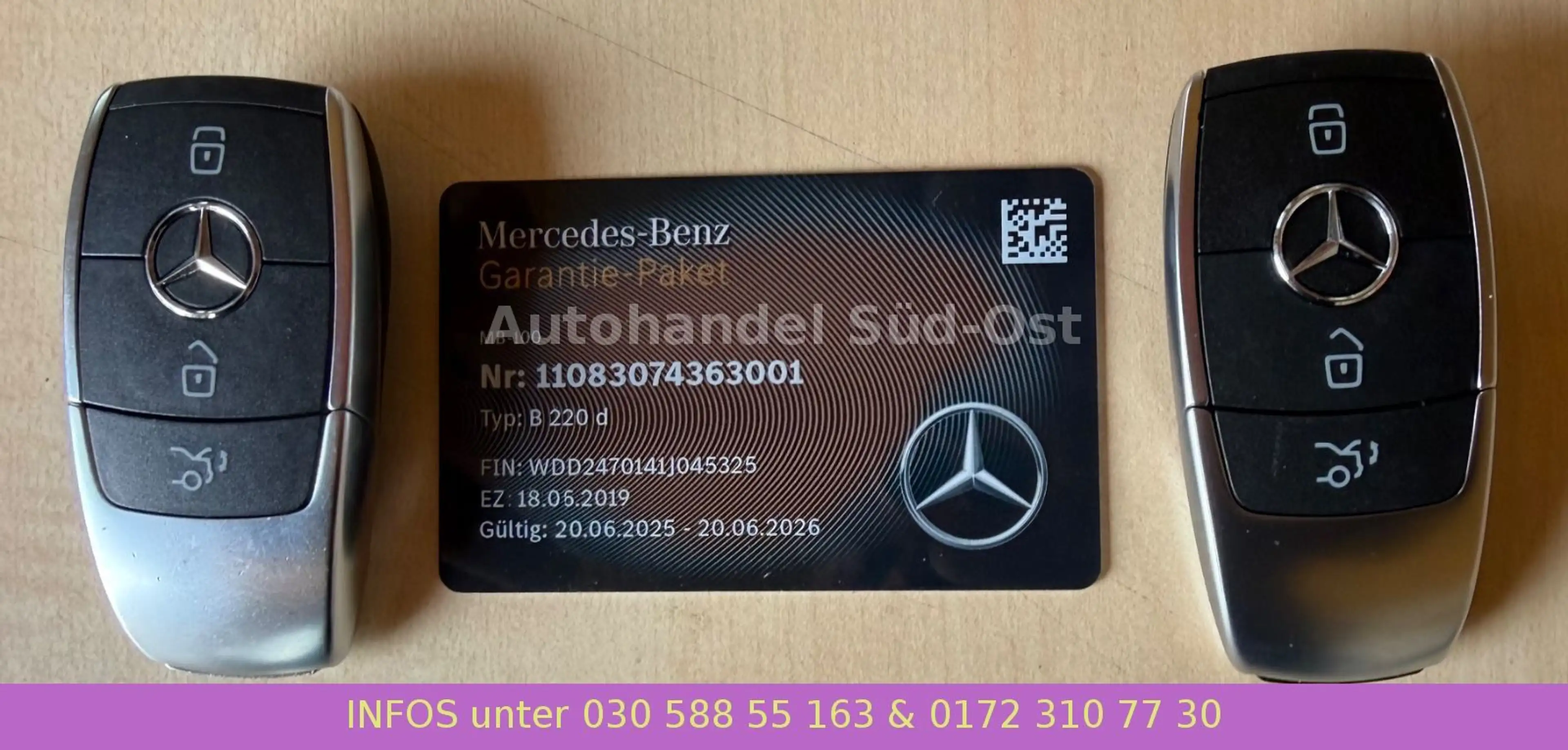 Mercedes-Benz B 220 AMG LED Navi Kamera 1.Hand — photo 23