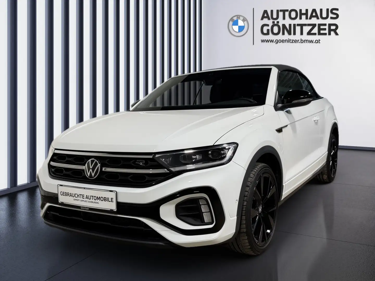 Volkswagen T-Roc 1,5 TSI ACT R-Line DSG Weiß - 1