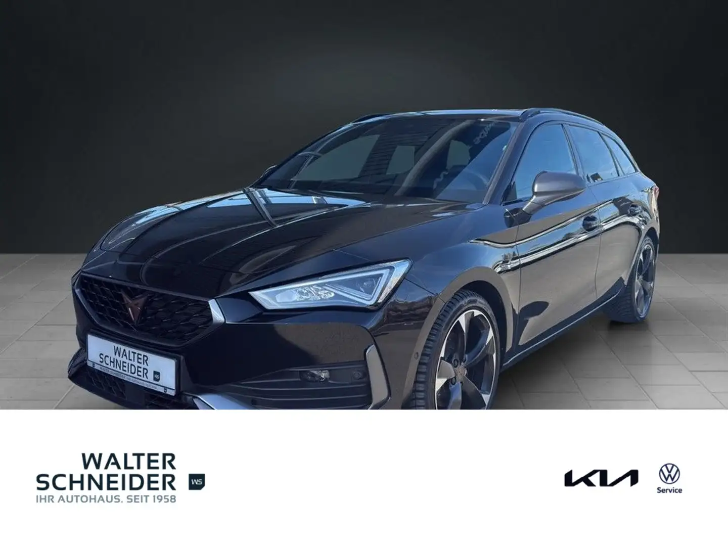 CUPRA Leon LEON SP 1,5 eTSI DSG Navi LED FULL Link ACC Noir - 1