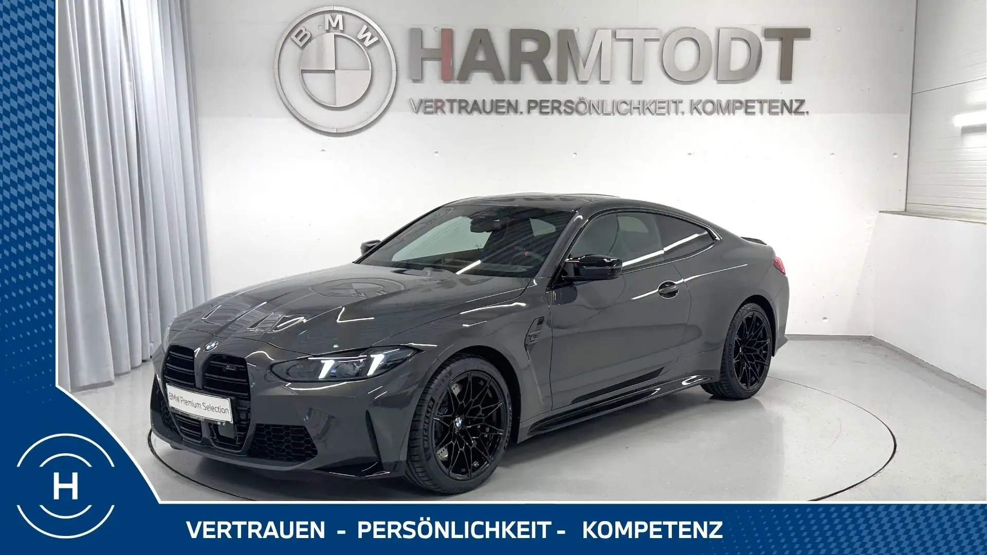BMW M4 Competition M xDrive *M Carbon Schalensitze* Grau - 1