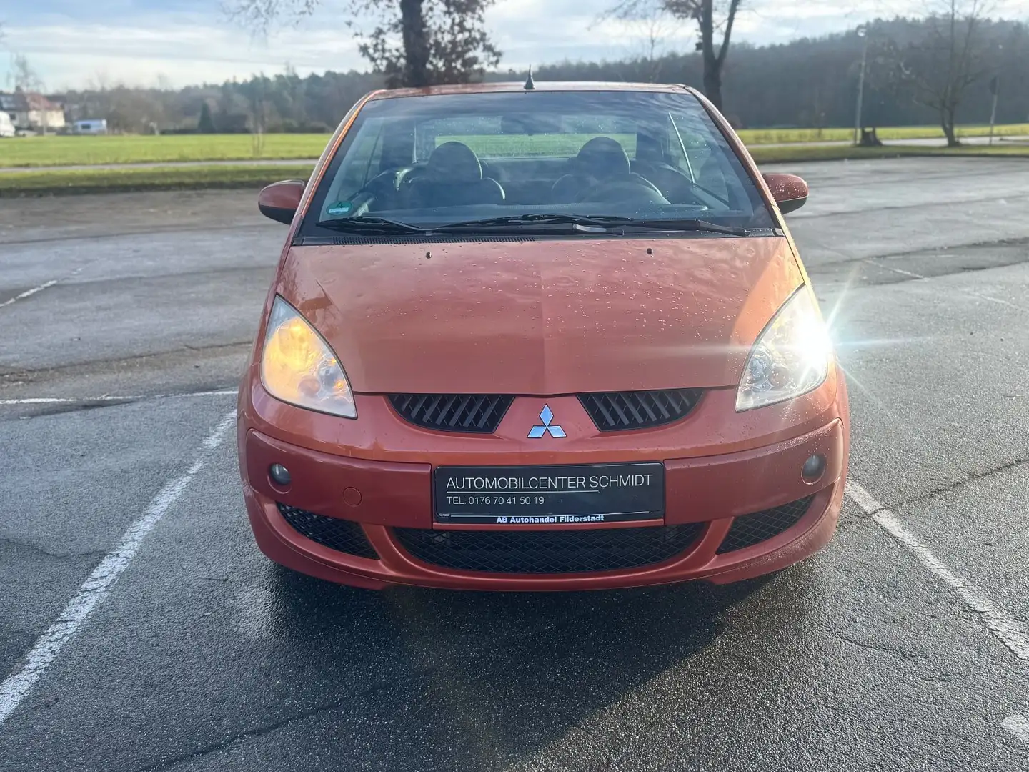 Mitsubishi Colt CZC Cabrio Turbo m. SHZ/Klima Orange - 1