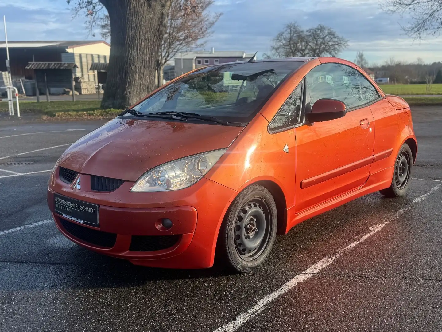 Mitsubishi Colt CZC Cabrio Turbo m. SHZ/Klima Orange - 2