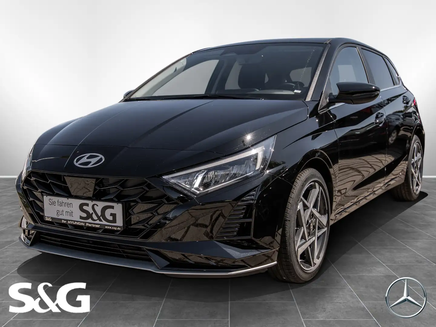 Hyundai i20 LED+BOSE+NAVI+KAMERA+CARPL.+SOFORT VERFÜGBAR Zwart - 1
