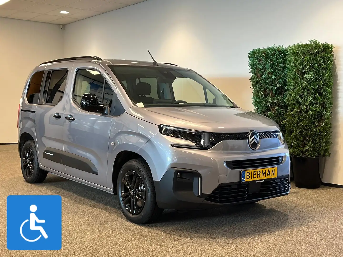 Citroen Berlingo L1 Rolstoelauto 3+1 Rolstoel Nieuw Zilver - 1