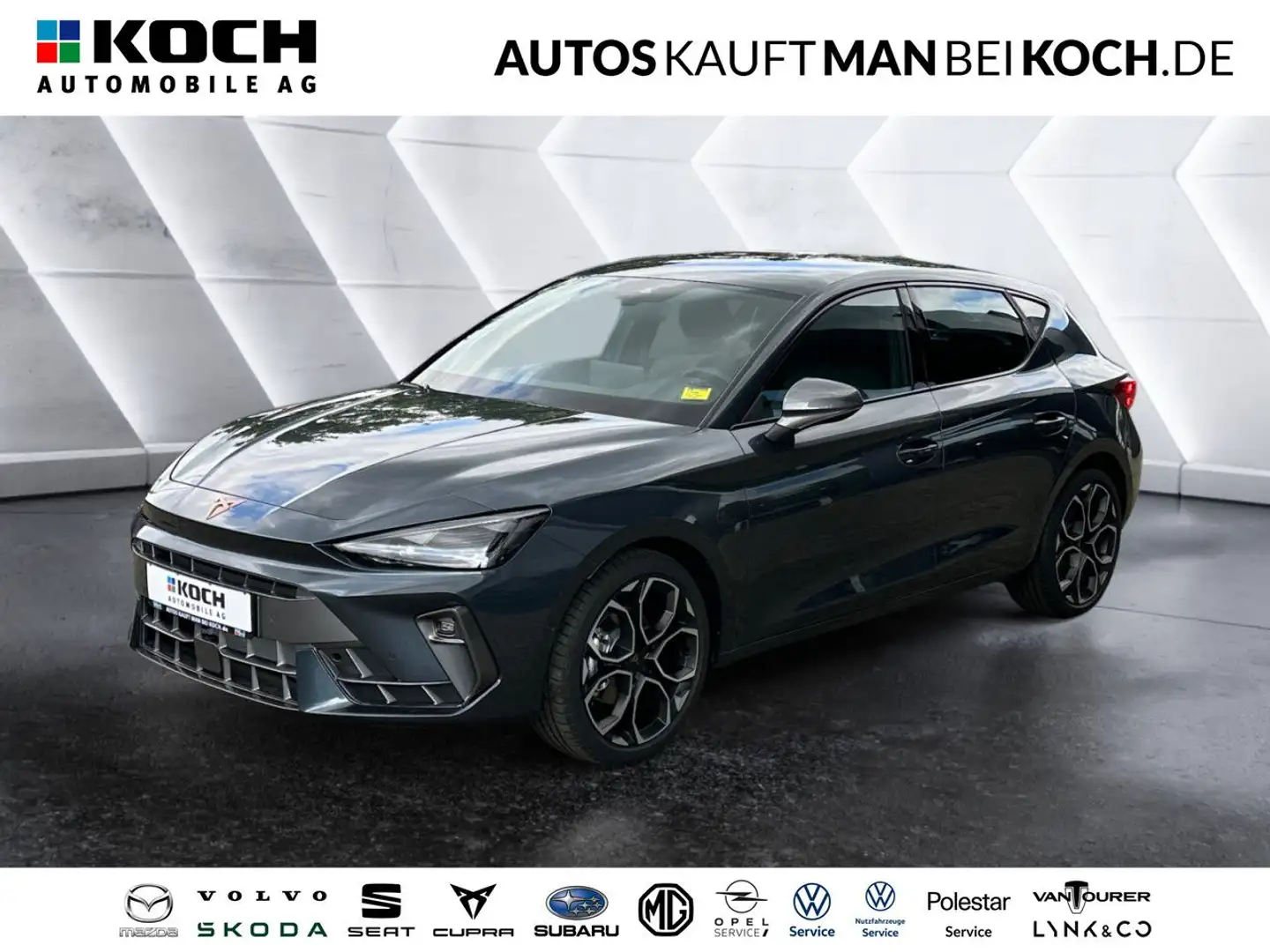 CUPRA Leon 1.5eTSI DSG PDC ACC LED KESSY NAVI TOTWINK Grau - 1