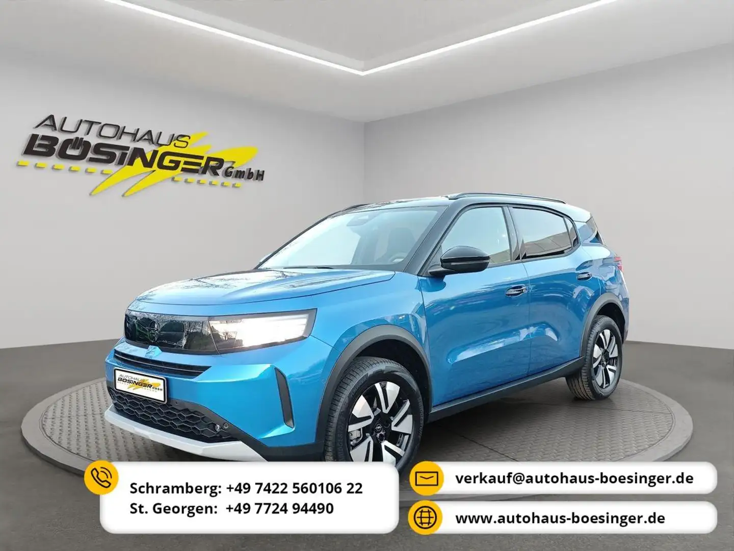 Opel Frontera GS MHEV 7-Sitzer/Tech-Paket/Navi/Kamera Blau - 1