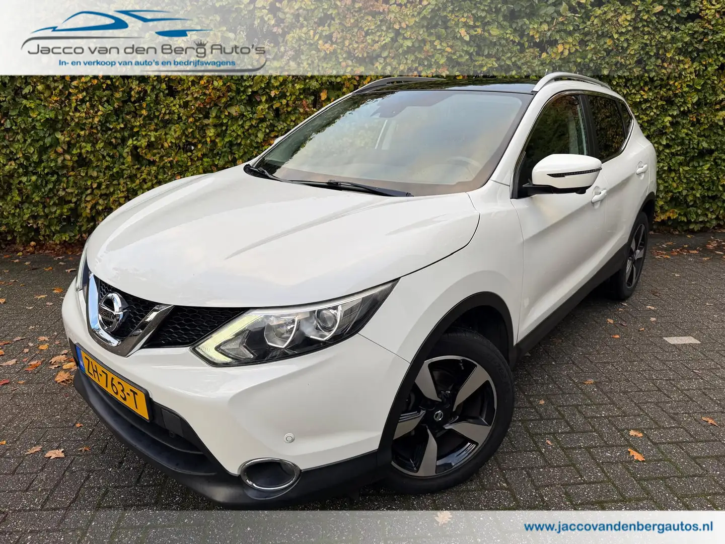 Nissan Qashqai 1.2 Tekna I Panorama Dak I 360 Camera Blanc - 1