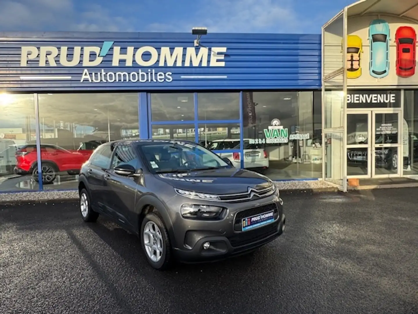 Citroen C4 Cactus BLUEHDI 100 FEEL BUSINESS Gris - 1