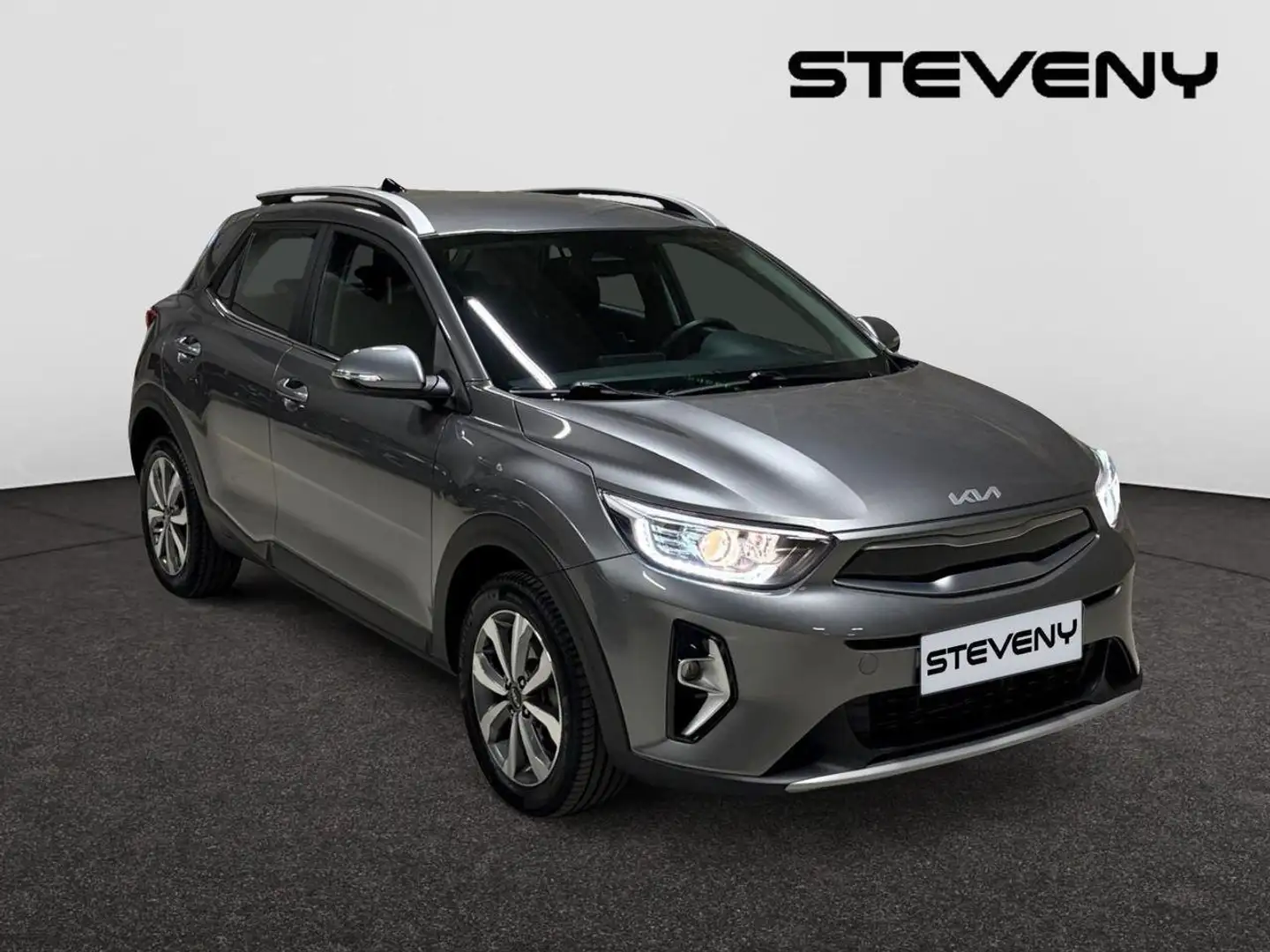 Kia Stonic PULSE 1.0T ISG 100CV *DEMO*GPS*CLIM Gris - 2