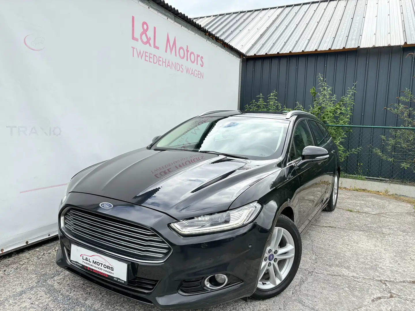 Ford Mondeo Mondeo 2.0TDCi Titanium PowerShift Full Options Zwart - 1