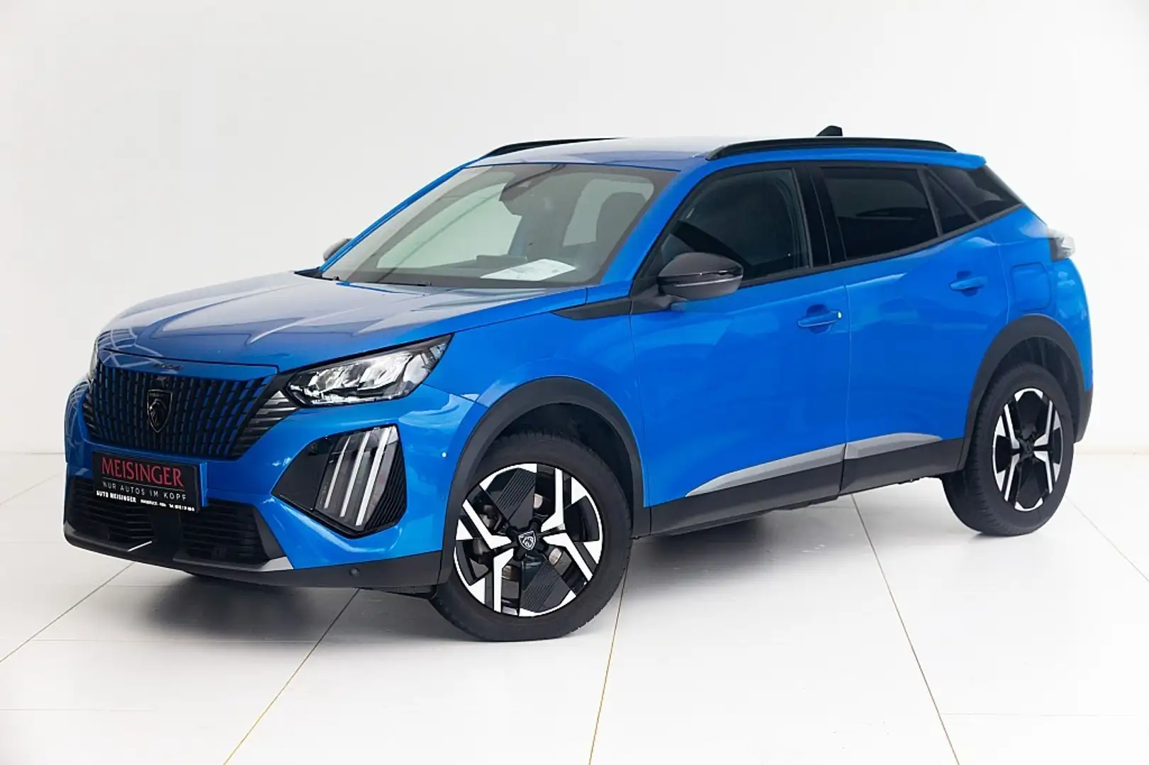 Peugeot 2008 PureTech 100 S&S Allure 6-Gang-Manuell Blau - 1