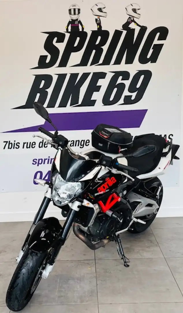 Aprilia Shiver 750 Blanc - 2