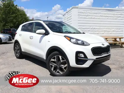 White 2020 Kia Sportage SUV / Crossover All-Wheel Drive 6-Speed Automatic