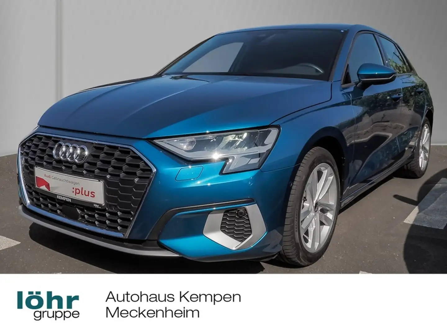 Audi A3 Sportback 35 TFSI advanced 17" Assist AHK Blau - 1