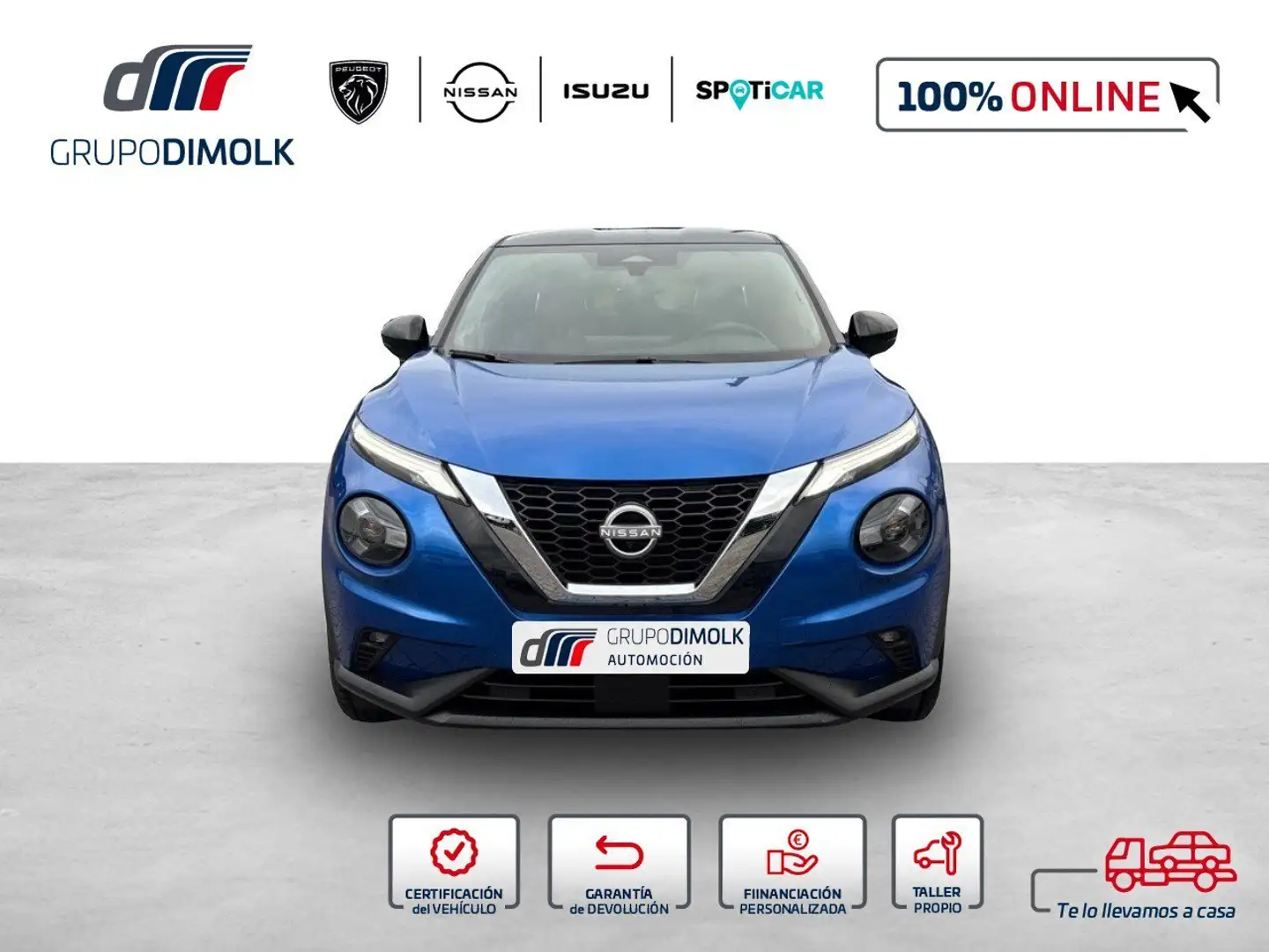 Nissan Juke 1.0 DIG-T Tekna 4x2 114 Azul - 2