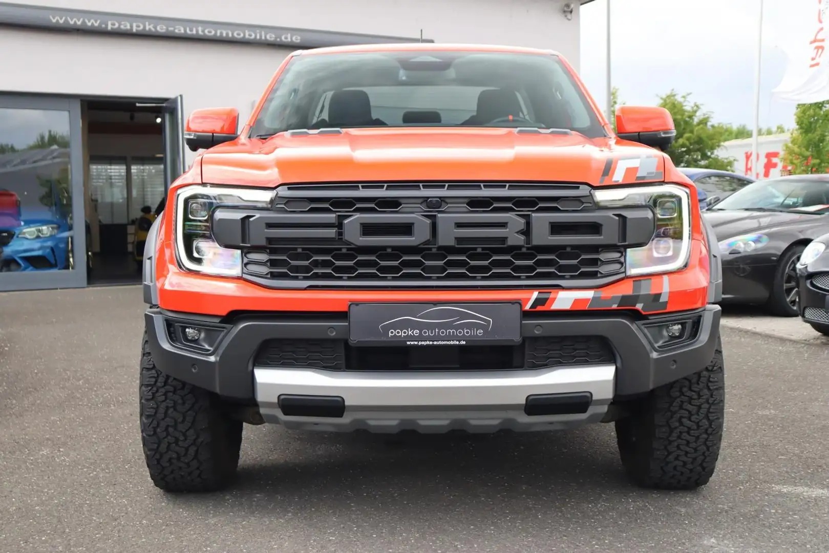 Ford Ranger Raptor DK e-4WD 3.0 +1.HAND+AHK*NAVI+LED+ Naranja - 2