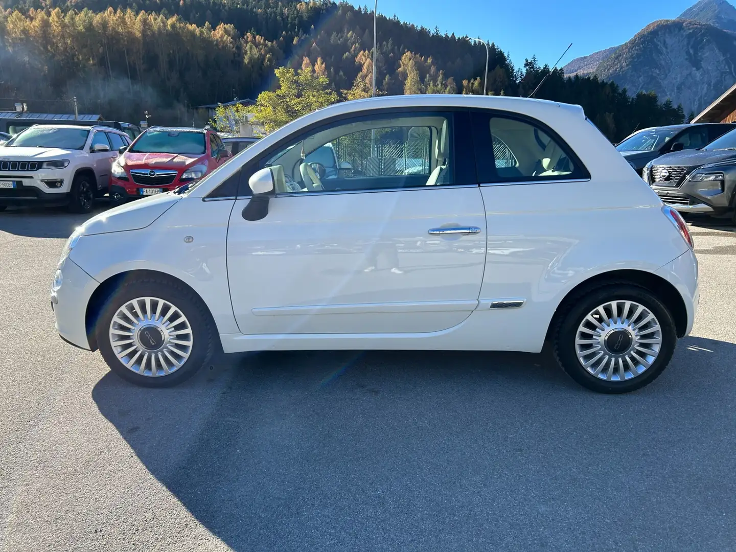 Fiat 500 500 1.2 Lounge Blanc - 2