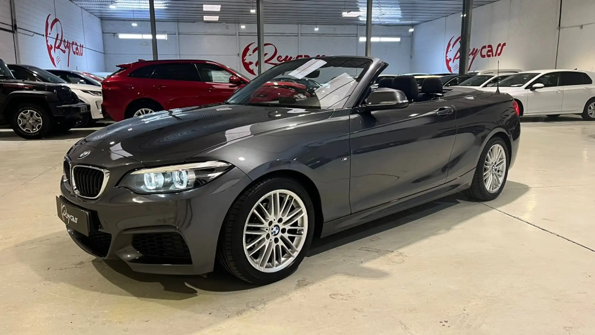 BMW 218 218i Cabrio Grijs - 2