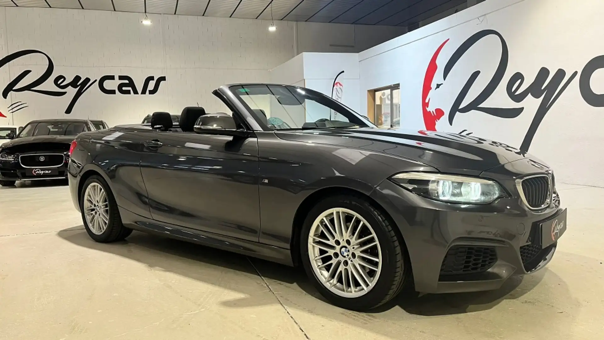BMW 218 218i Cabrio Grijs - 1