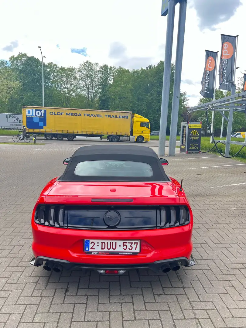 Ford Mustang Convertible 2.3 Eco Boost Rouge - 2