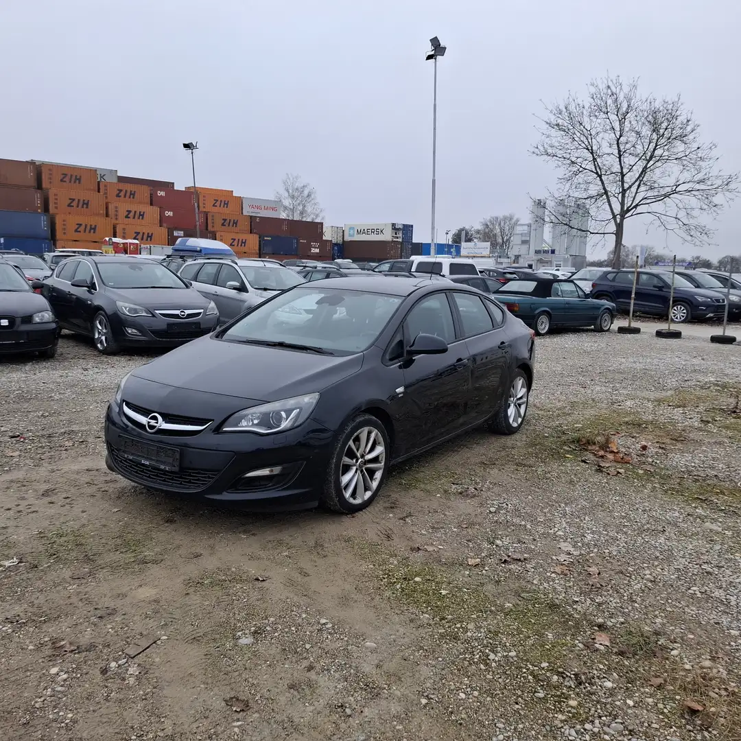 Opel Astra Astra  1.4 Turbo Automatik..mit TÜV-EURO5 Noir - 1