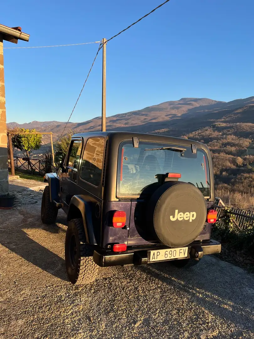 Jeep Wrangler Soft Top 2.5 Mavi - 2