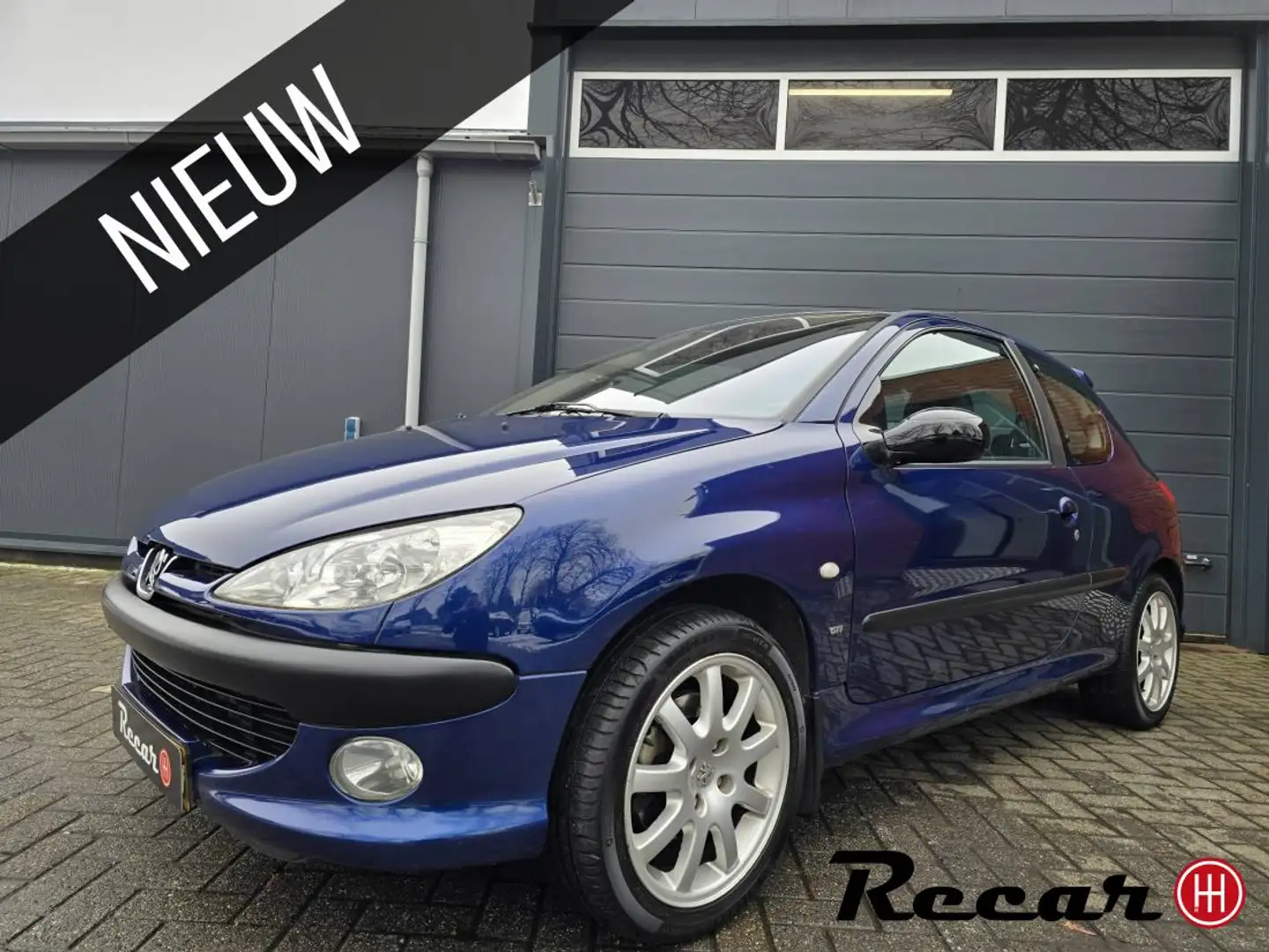 Peugeot 206 2.0-16V GTI/141Nap/Clima/Distrb.Vv/2eEig Blau - 1