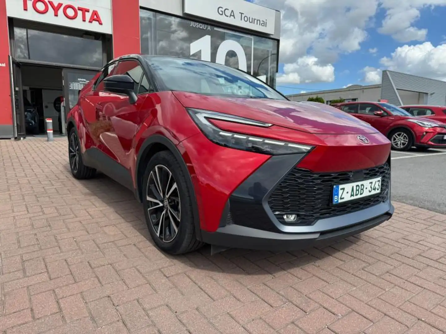 Toyota C-HR Premium + LUXURY PACK Rouge - 2