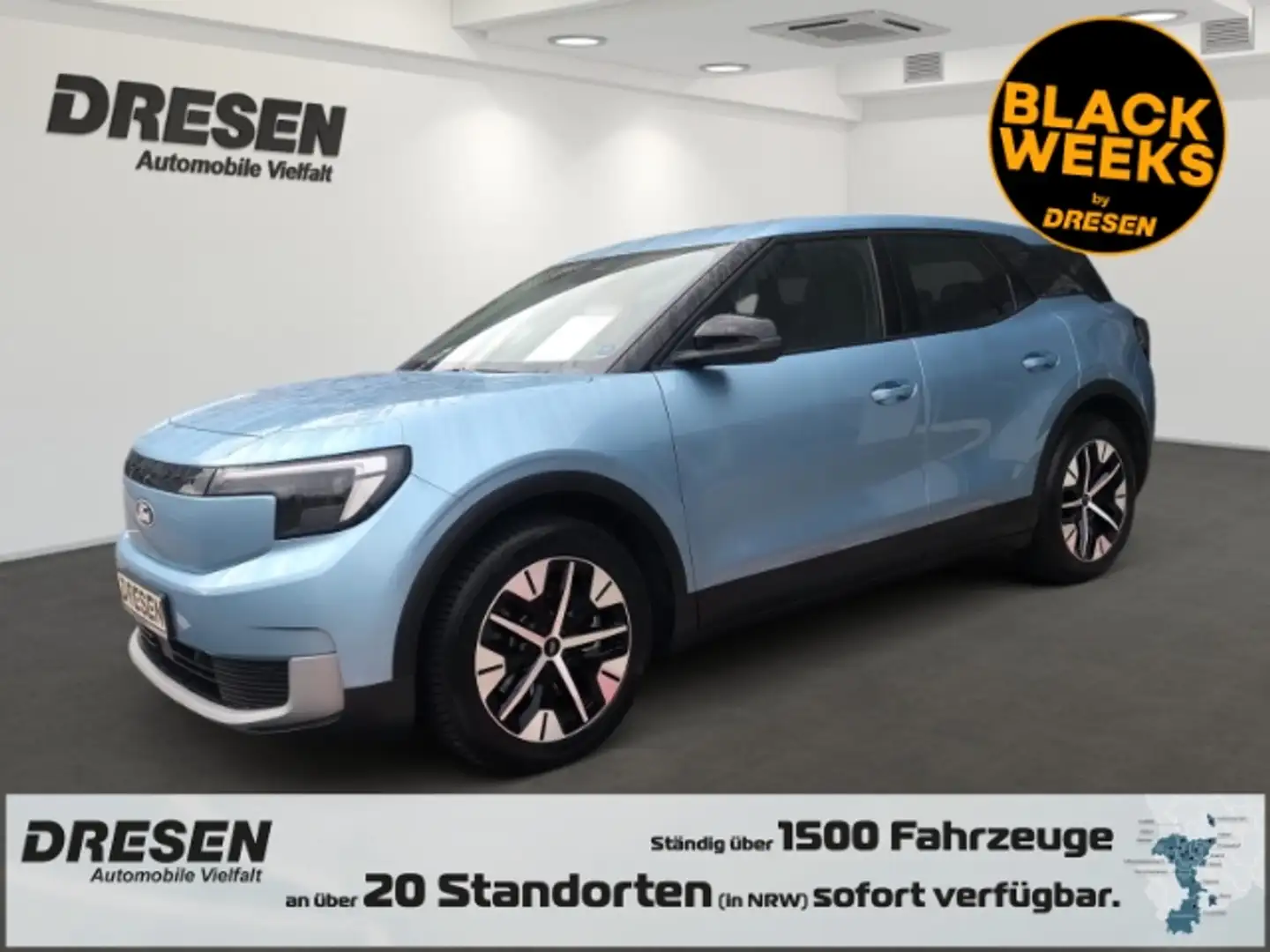 Ford Explorer Extended Range AHK-el. klappb.+Massagesitze+PDCv+h Bleu - 1