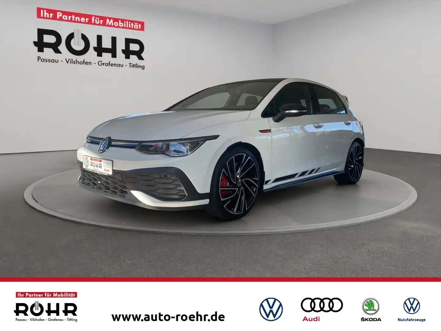 Volkswagen Golf VIII GTI Clubsport (SHZ.PDC.NAVI.DAB.Head-Up) 2.0 Weiß - 1