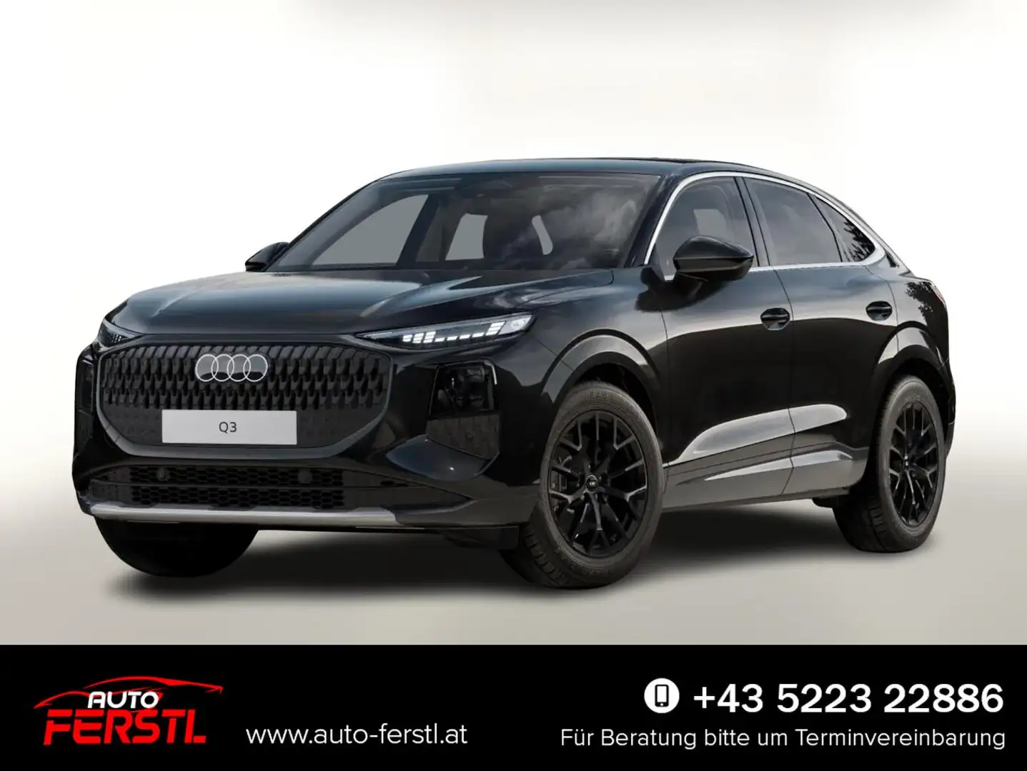 Audi Q3 Sportback quattro Tech LED+ 18Z Keyl KlimaP 142... Schwarz - 1