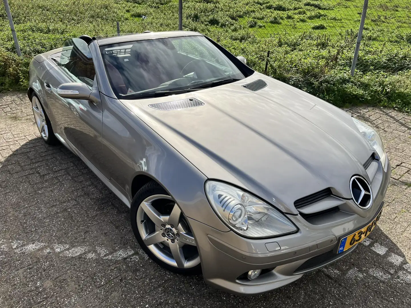 Mercedes-Benz SLK 200 Kompr AMG DEALER AUTO Airscraft Xenon Gris - 2