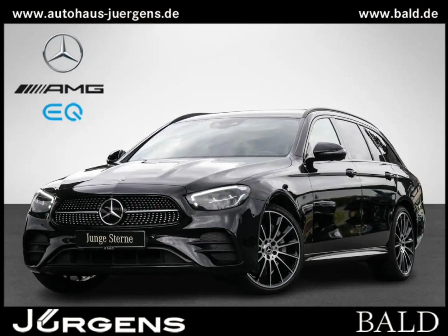 Mercedes-Benz E 400 d 4MATIC T-Modell +AMG+MBUX+LED+Wide+AHK Schwarz - 2