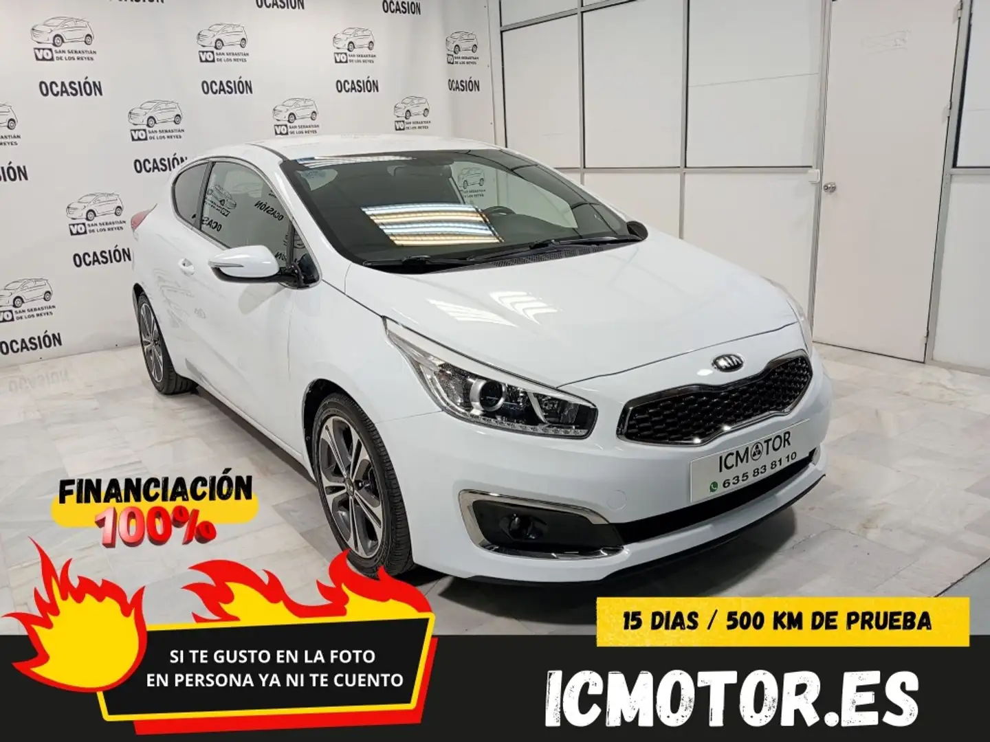 Kia Ceed / cee'd Pro_Cee´d 1.0 T-GDI Eco-D. Concept Plus 100 Blanc - 1