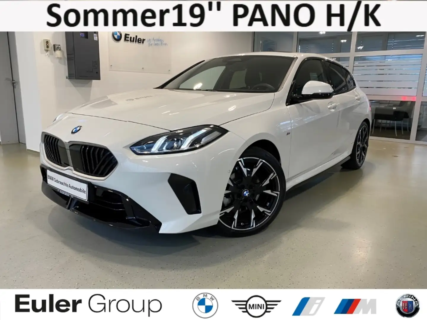 BMW 120 i M-Sport Sommer19'' PANO H/K Ad-M-Fahrw DA+ AG Pa Weiß - 1