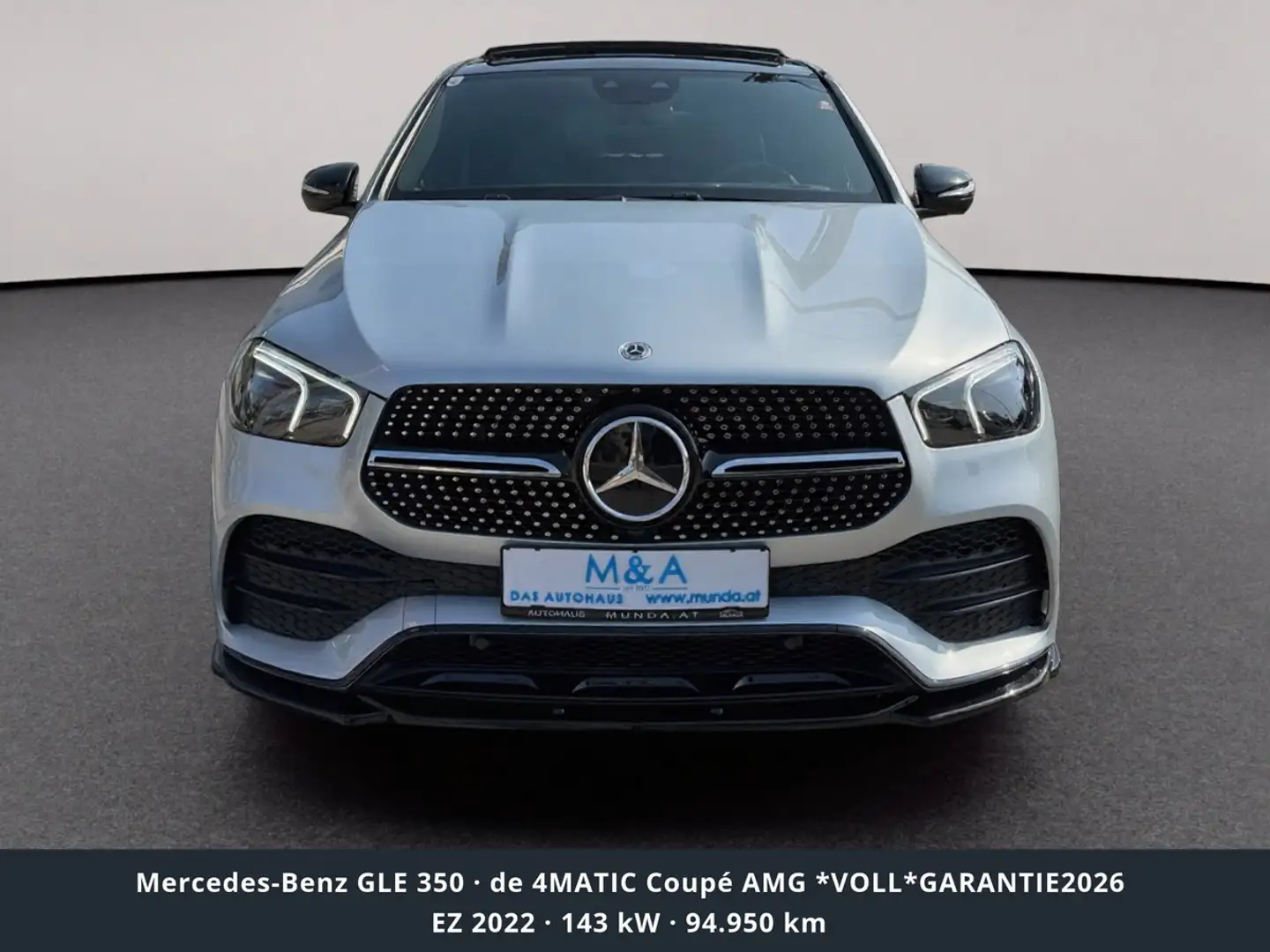 Mercedes-Benz GLE 350 de 4MATIC Coupé AMG *VOLL*GARANTIE2026 Grau - 2