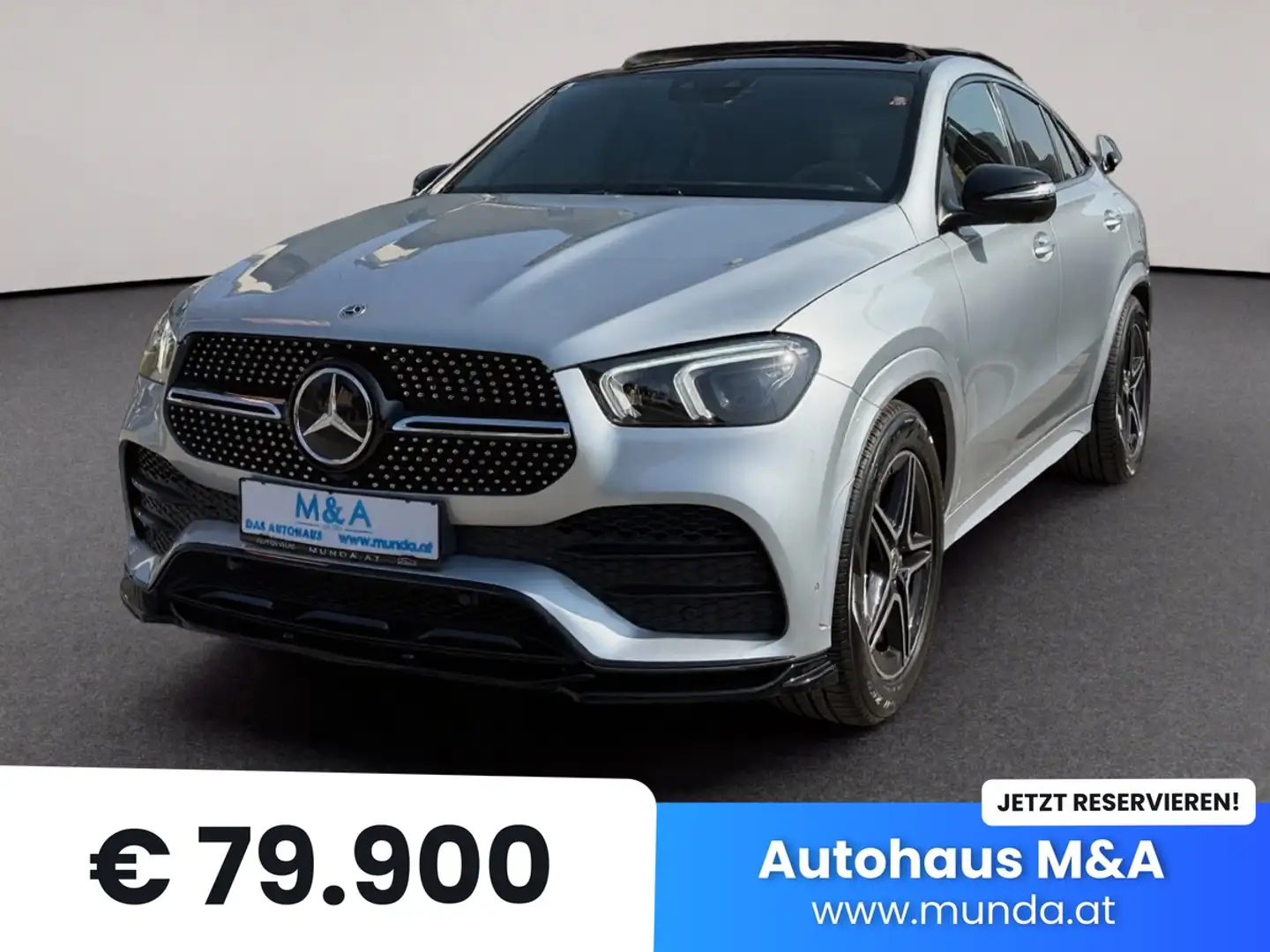Mercedes-Benz GLE 350 de 4MATIC Coupé AMG *VOLL*GARANTIE2026 Grau - 1
