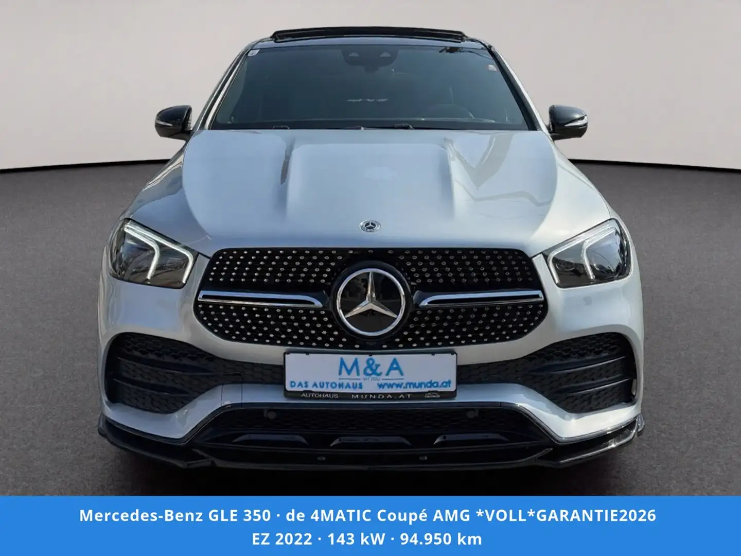 Mercedes-Benz GLE 350 de 4MATIC Coupé AMG *VOLL*GARANTIE2026 Grau - 2