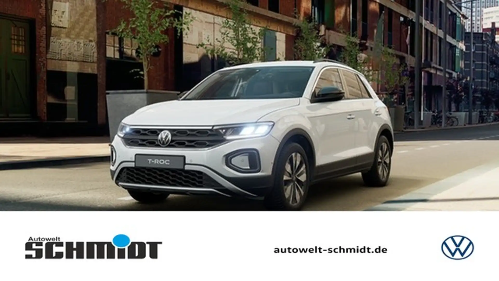 Volkswagen T-Roc "GOAL" 1.0 l TSI 5-Gang ALLWETTER SITZH KAMERA ... Wit - 1