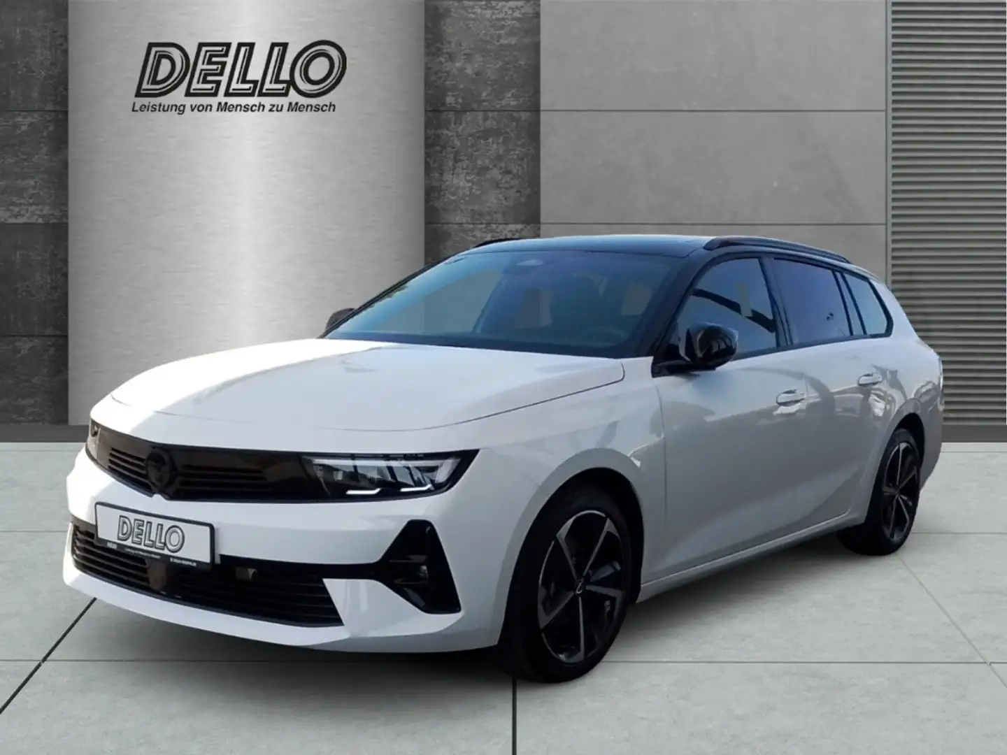 Opel Astra L Tourer GS Line 1,2Turbo HUD El. Panodach Navi 36 Weiß - 1