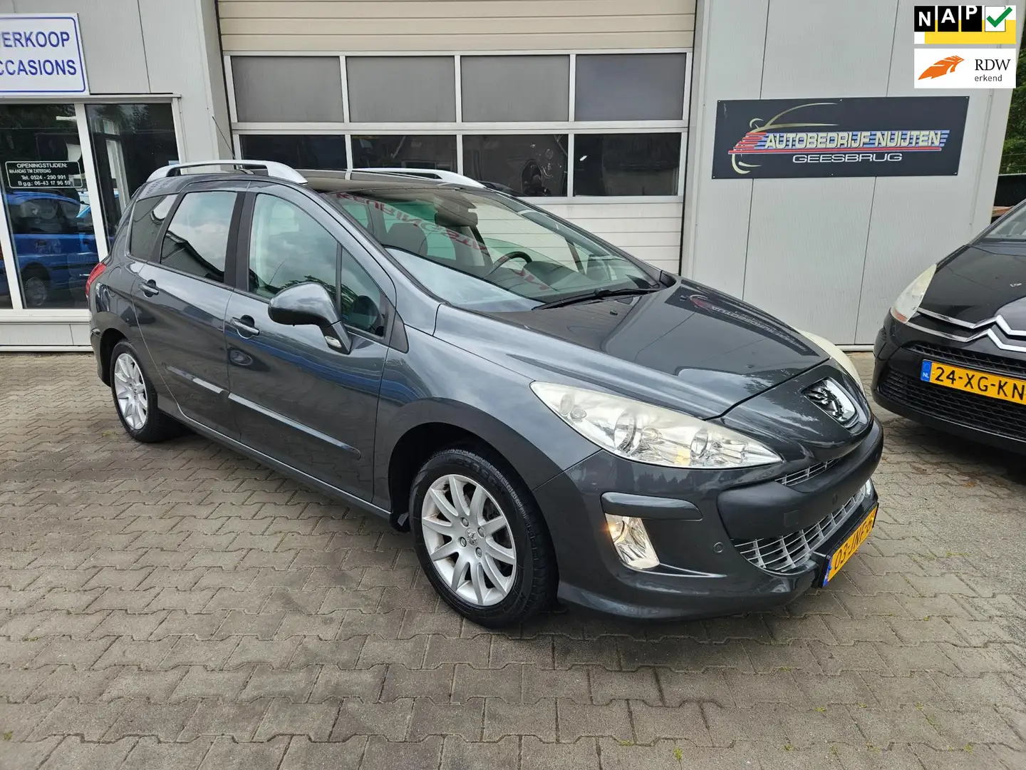 Peugeot 308 SW 1.6 VTi XS CLIMA..PANODAK..TREKHAAK Grijs - 1