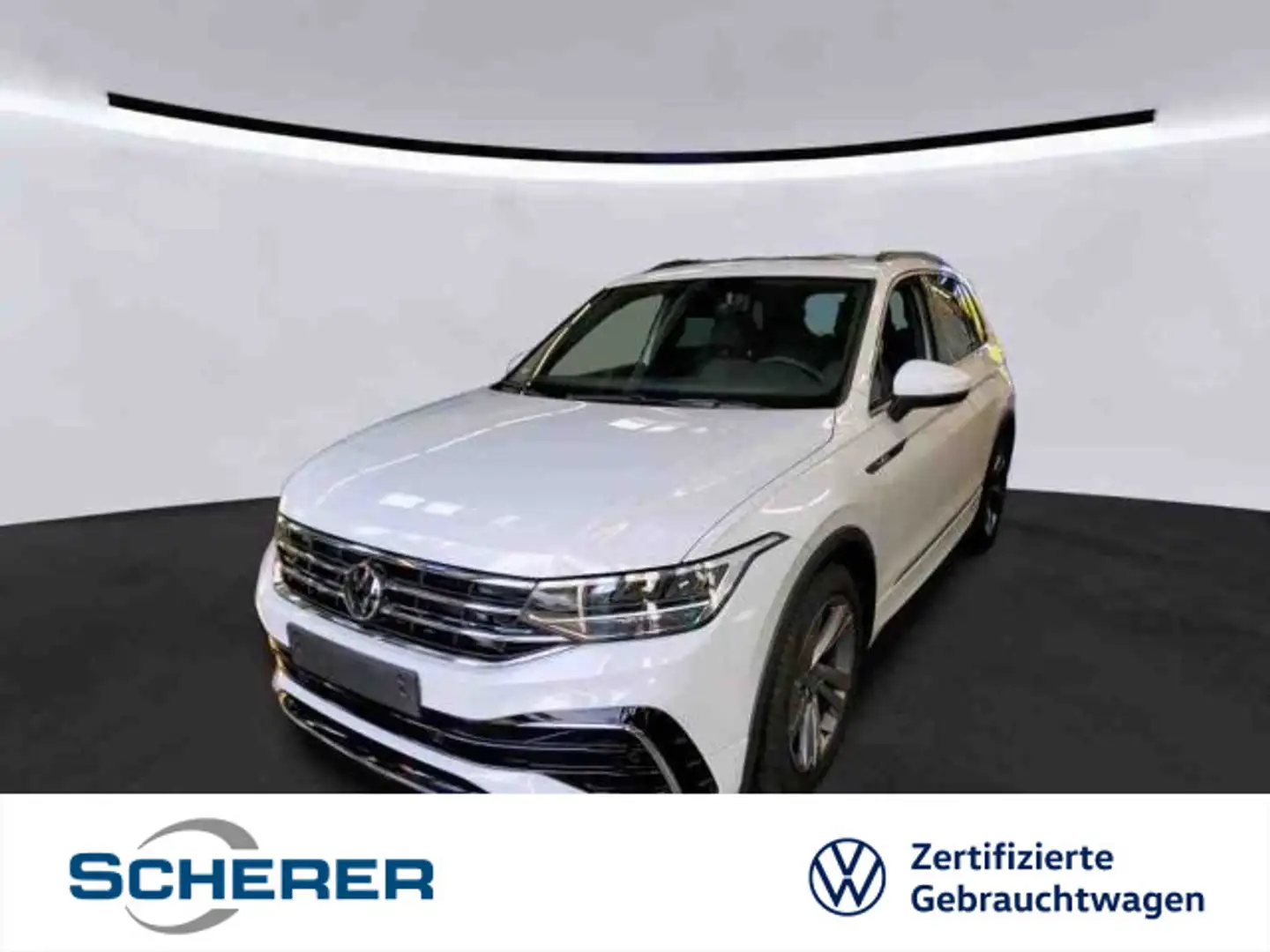 Volkswagen Tiguan R line 2.0 TDI DSG LED NAVI PANO RFK Weiß - 1