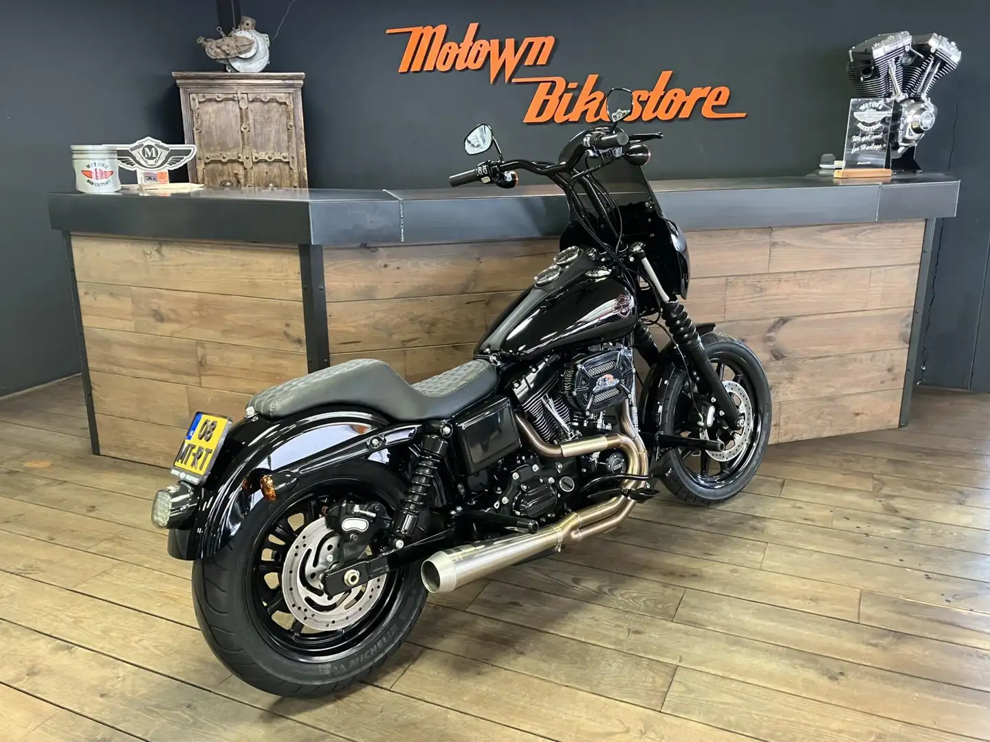 Harley-Davidson Dyna Low Rider FXDL 103 Club Style Black Edition Bassani 2/1 Exha Zwart - 2