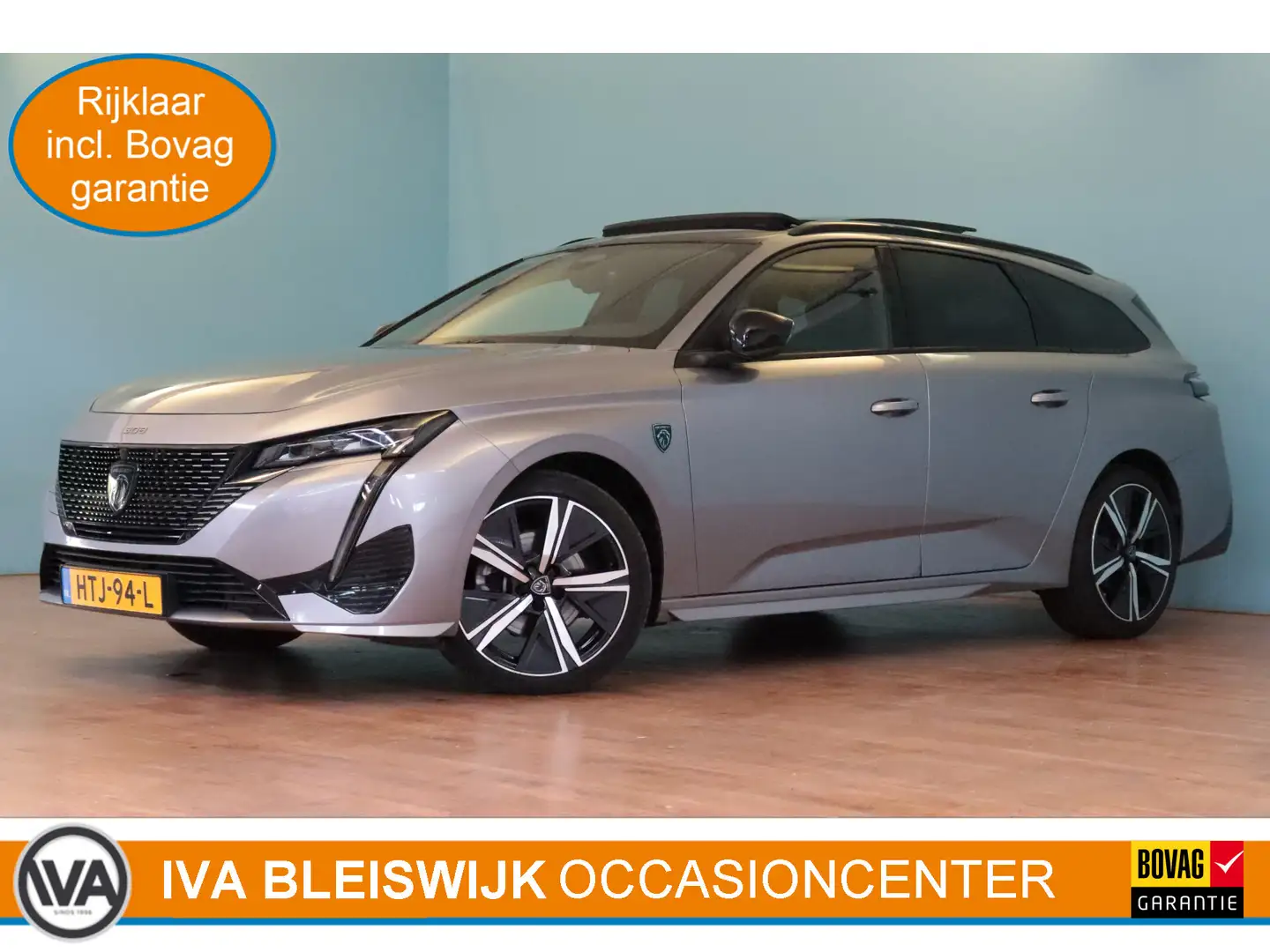 Peugeot 308 SW 1.2 PureTech GT Automaat | NAVI | CAMERA | SCHU Grijs - 1