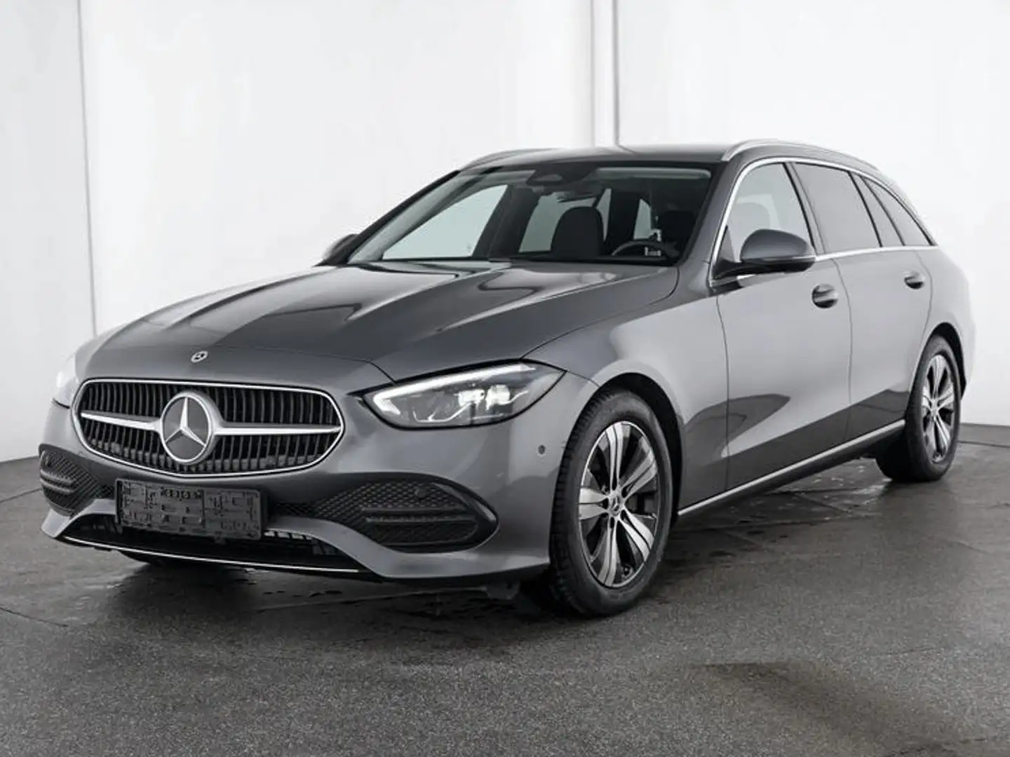 Mercedes-Benz C 220 d T AVANTGARDE MBUX+RüKam+AHK+LED+Totwink Gris - 1