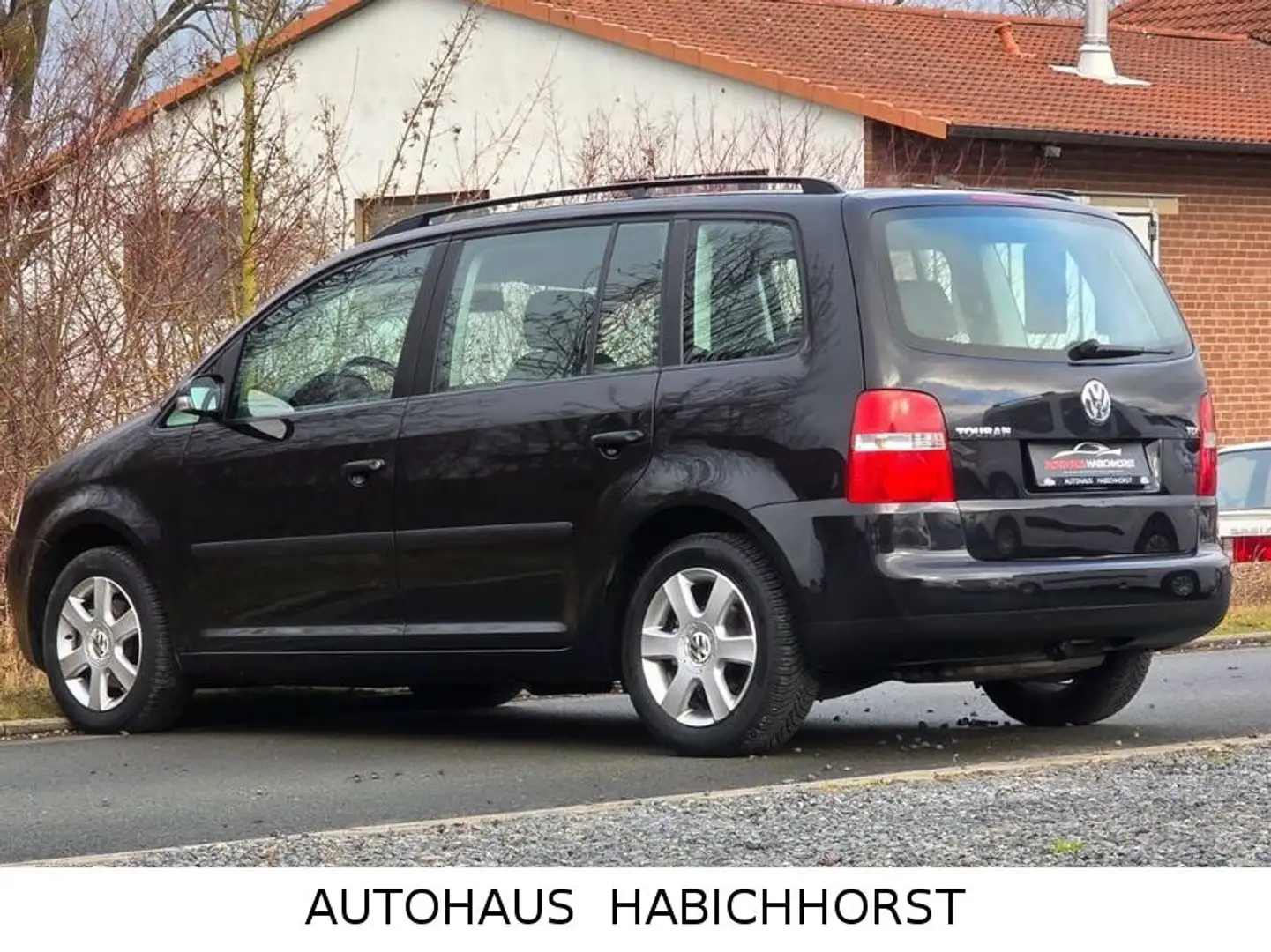 Volkswagen Touran 1.9 TDI 74kW Trendline /Erst 68000km /AHK Negro - 2