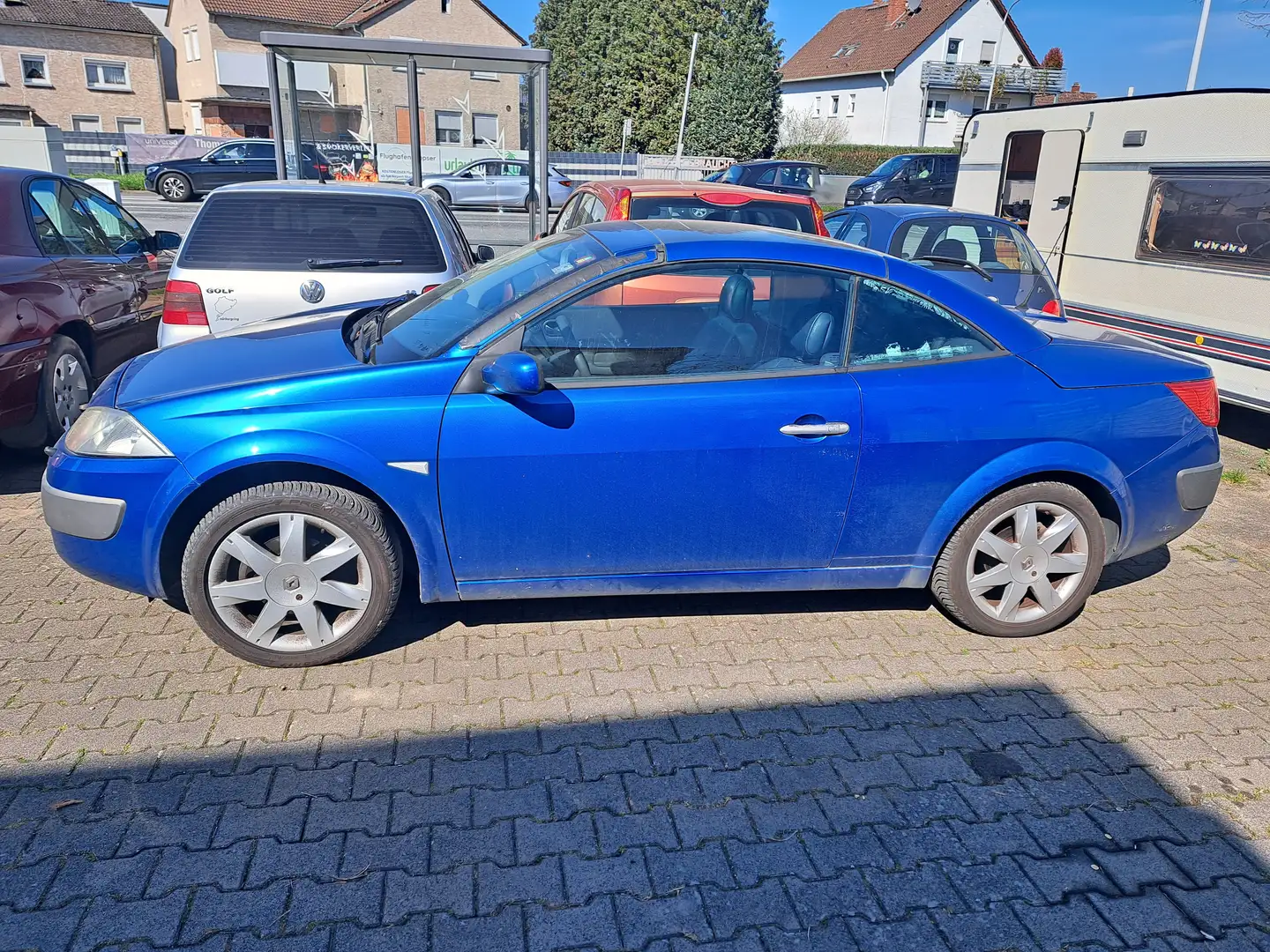 Renault Megane Cabriolet * Klimaanlage - Ledersitze * Blau - 2