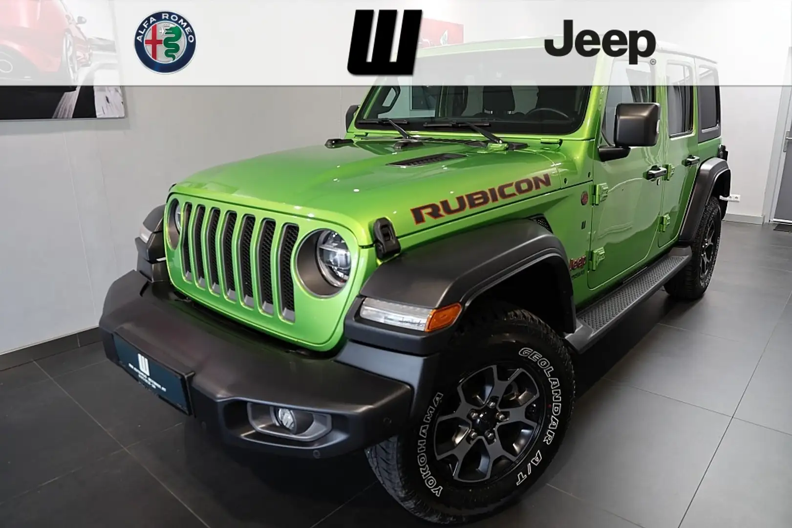 Jeep Wrangler Unlimited 2,0 GME 8AT Rubicon MY19 Verde - 1