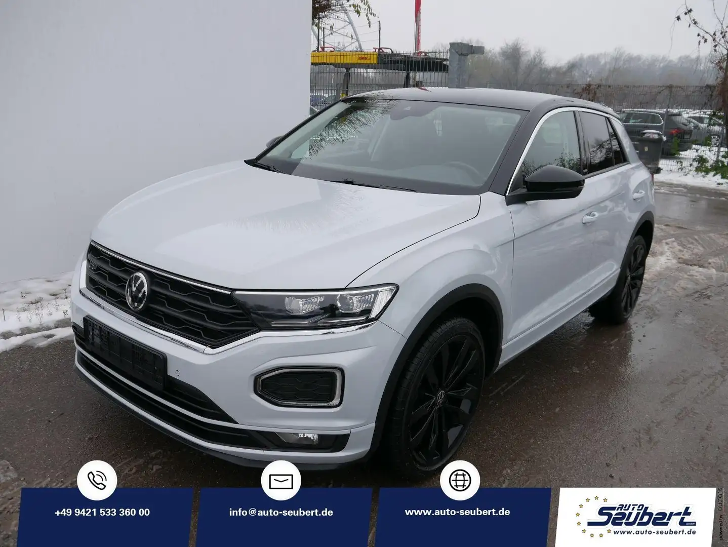 Volkswagen T-Roc 2.0 TDI DSG UNITED*NAVI*ACC*AHK*PDC*KAMERA*LED*TEM Silber - 1