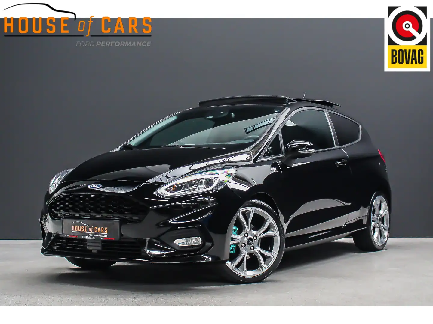 Ford Fiesta 1.0 140pk ST-Line |panoramadak|B&O|cruise control| Black - 1